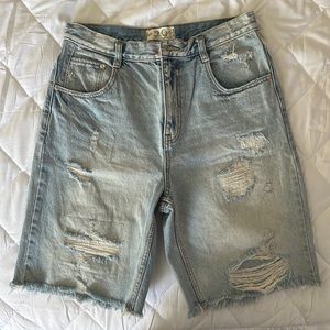 Free People, “We the Free” Bermuda Shorts